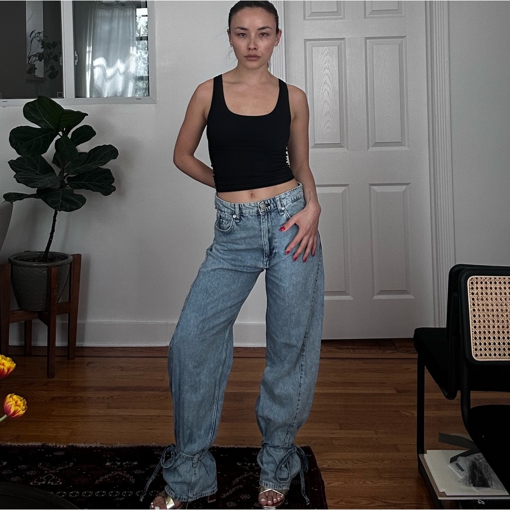 Rag & Bone Blue Splice Jeans